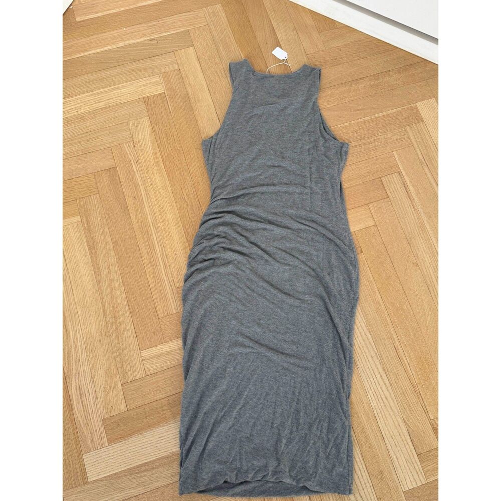 Banana Republic - Grey Ruched Jersey Dress - M